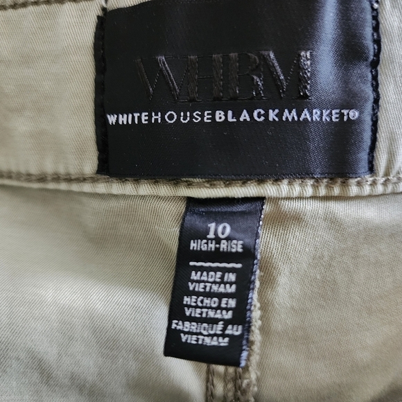 WHITE HOUSE BLACK MARKET HIGH RISE SLIM ANKLE PANT - Picture 6 of 7